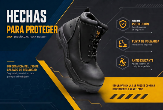 Importancia del uso del calzado de seguridad